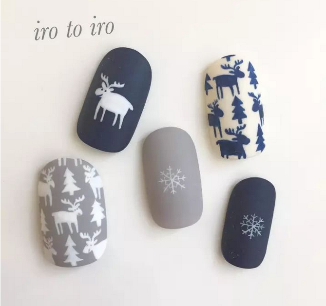 圣诞节美甲,打开圣诞庆祝新方式!