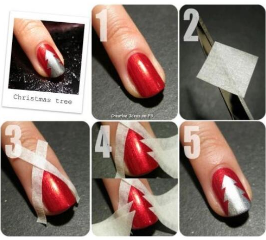 圣诞节美甲,打开圣诞庆祝新方式!